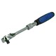 image 4 of 1/4in Drive Telescopic Extendable Ratchet 72 Teeth Quick Release 180 - 230mm