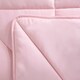 image 9 of OHS Coverless Quilted Geometric Embossed Soft Plush Cosy 7.5 Tog Washable Duvet Cover and Pillowcase Bedding Set Grey | Double
