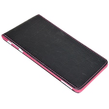 Premium Croc Golf Scorecard Holder - Black / Pink
