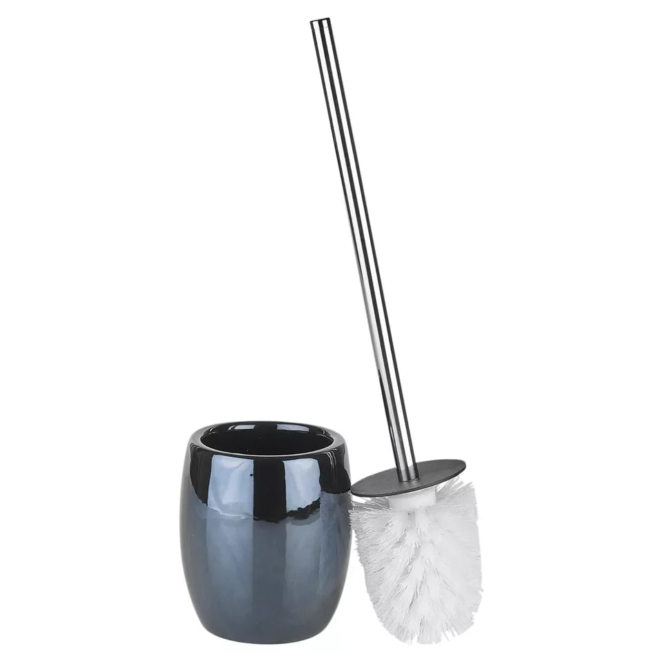 image 1 of Ridder Shiny Ceramic Bathroom- Toilet Brush | Black | 1