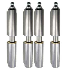 4 PACK Lift Off Bullet Hinge with Grease Nipple Weld On 15x100mm Door Silver