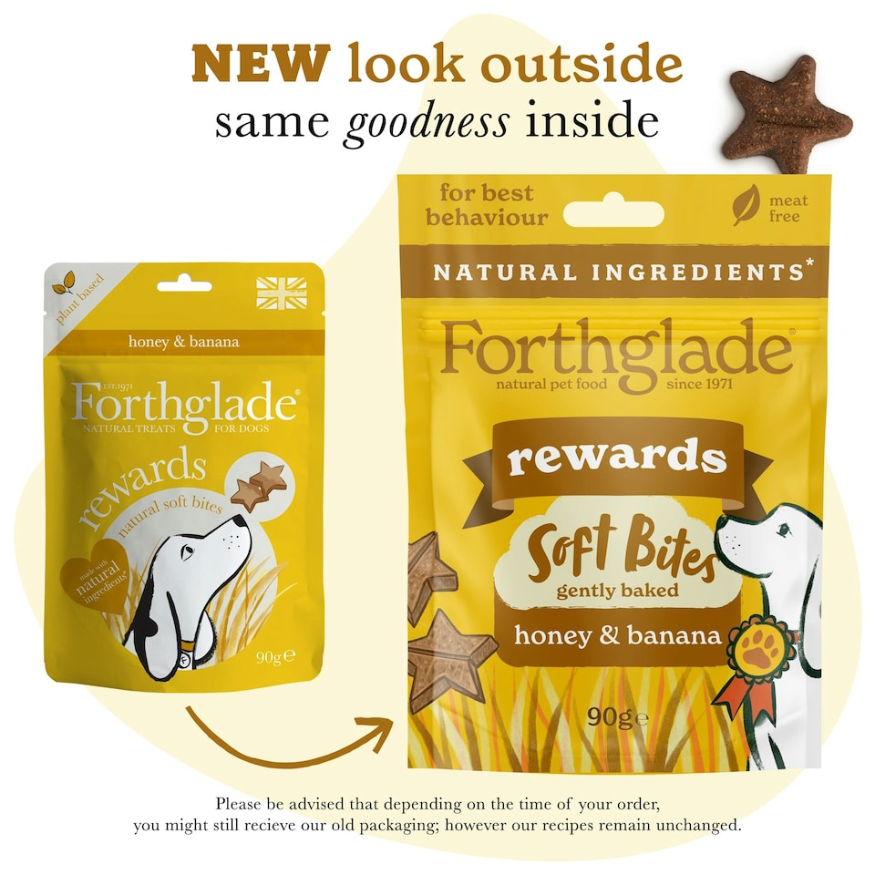 image 1 of Rewards Honey & Banana Dog Training Treats (8x90g)