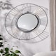 image 2 of Sola Sunbeam Metal Wall Mirror Black