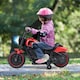 image 3 of COSTWAY 6V Kids Off-Road Motorcycle Electric Powered Red