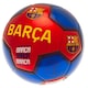 image 2 of Barcelona FC Printed Signature Mini Football - Blue/Red - 1