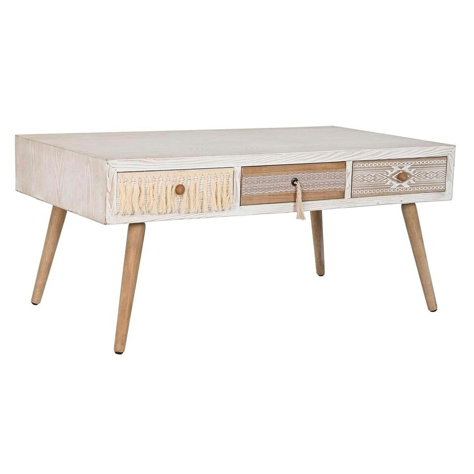 image 1 of Centre Table DKD Home Decor Fir Cotton (110 x 60 x 50 cm) N/A