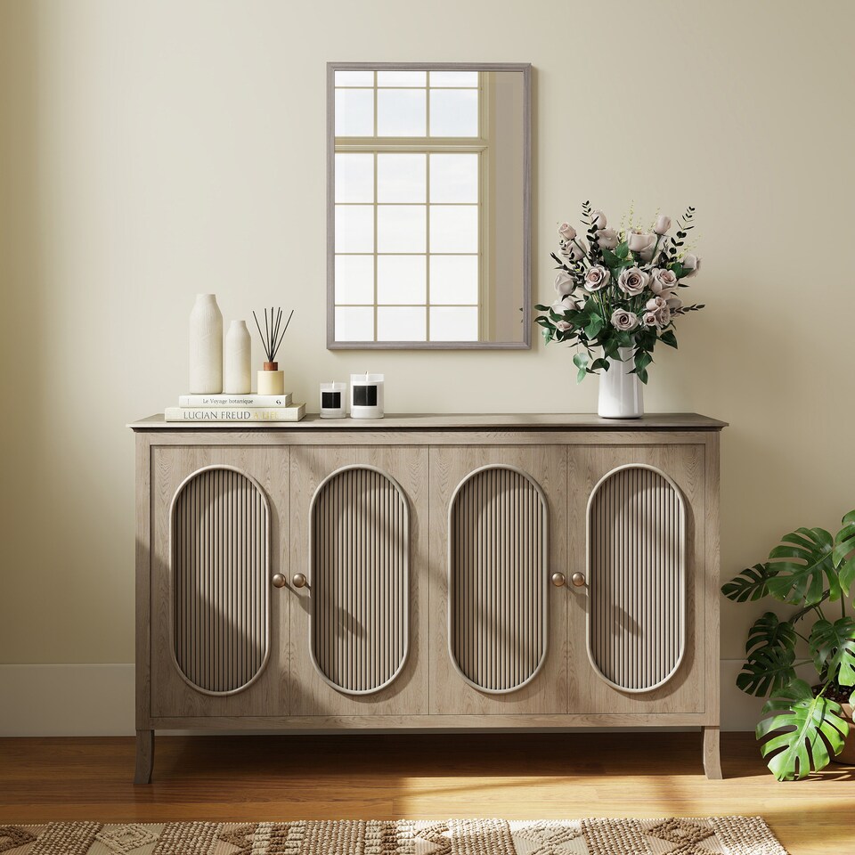 image 1 of HOMCOM 50 x 70 cm Wall Bathroom Mirror, Vanity Mirror, Grey
