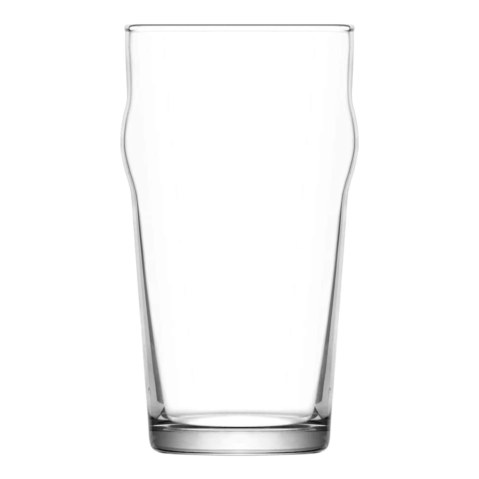 image 1 of LAV Noniq Pint Beer Glasses - 570ml - Clear - Pack of 6 Clear