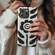 image 3 of Abstract Flower Phone Case Black | iPhone 16e
Slim | iPhone 16e
Slim