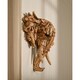 image 2 of Naturecraft Resin Driftwood Collection Large Elephant Head Wall Art Brown