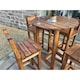 image 2 of Traditional Deluxe Alfresco Bar Set Four Seater