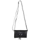 image 8 of Premium Soft Genuine Leather Cross Body Shoulder Bag, Tassel Detail Pink | Rose