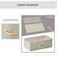 image 4 of HOMCOM 4 Drawer Storage Chest Unit Home with Shelves Home Living Bedroom