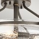 image 2 of Kichler Belle 3 Light Semi-Flush Mount Olde Bronze