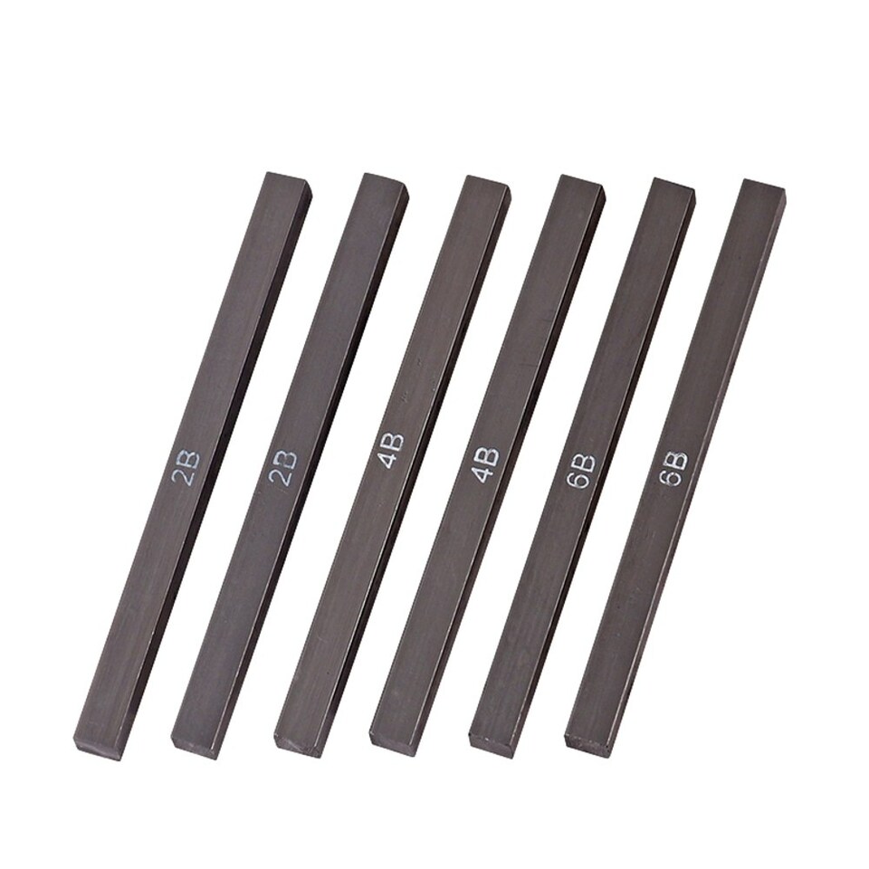 image 1 of Pack of 6 Compressed Graphite Stick Set