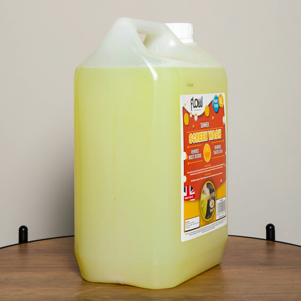 image 1 of 5 Litres Smear Free Summer Windscreen Washer Fluid For all Vehicles