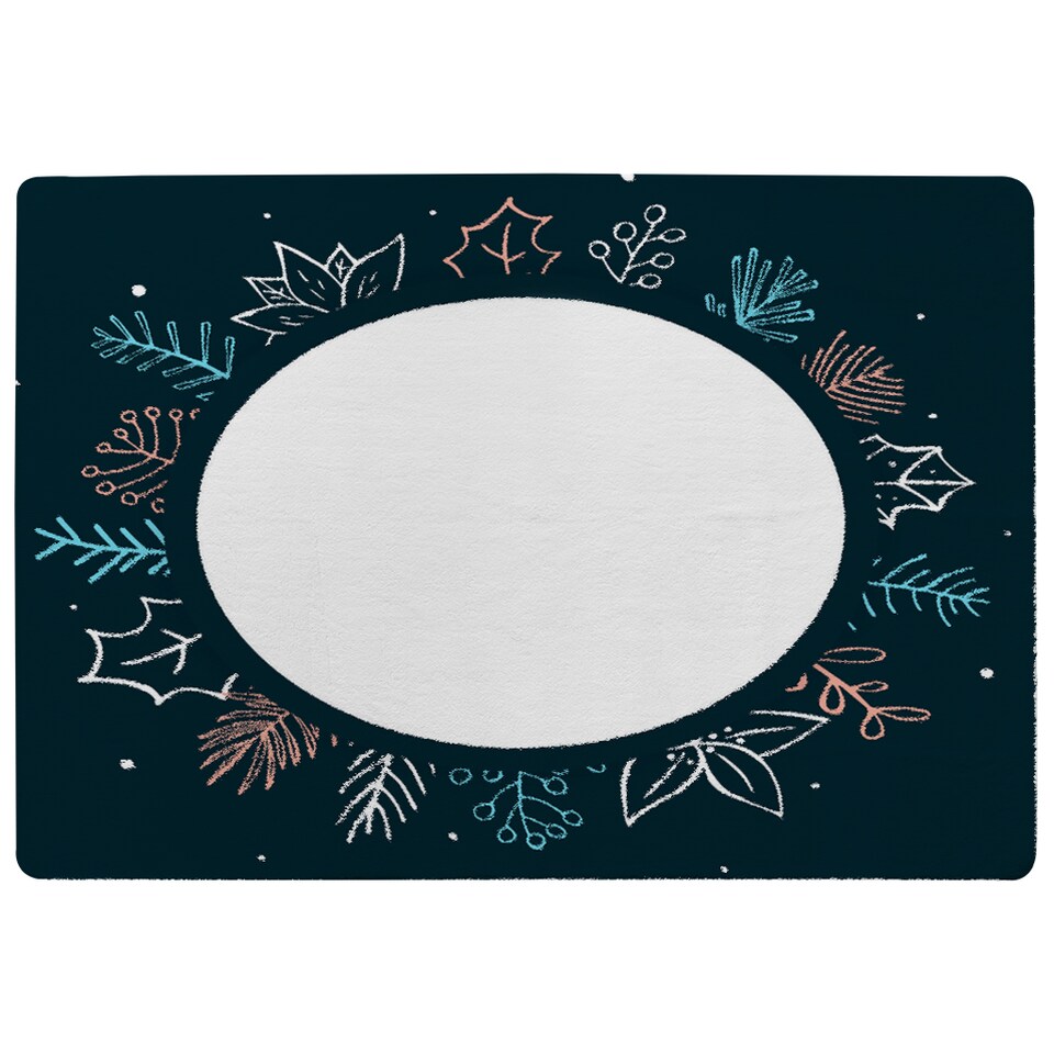 image 1 of Winter Flowers Rug | Multi