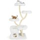 image 1 of COSTWAY Freestanding Cat Tower Cat Tree w/ Platforms