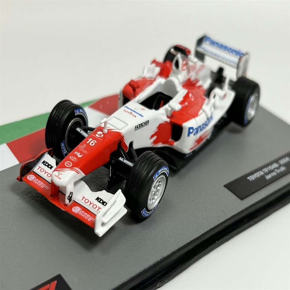 image 1 of Jarno Trulli Toyota TF104B 2004 F1 Collection 1:43 Scale