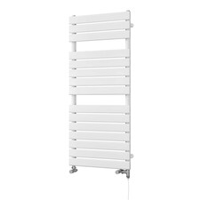 Typhoon - White Dual Fuel Towel Rail H1156mm x W500mm Standard