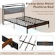 image 7 of COSTWAY King Size Bed Frame w/Charging Station