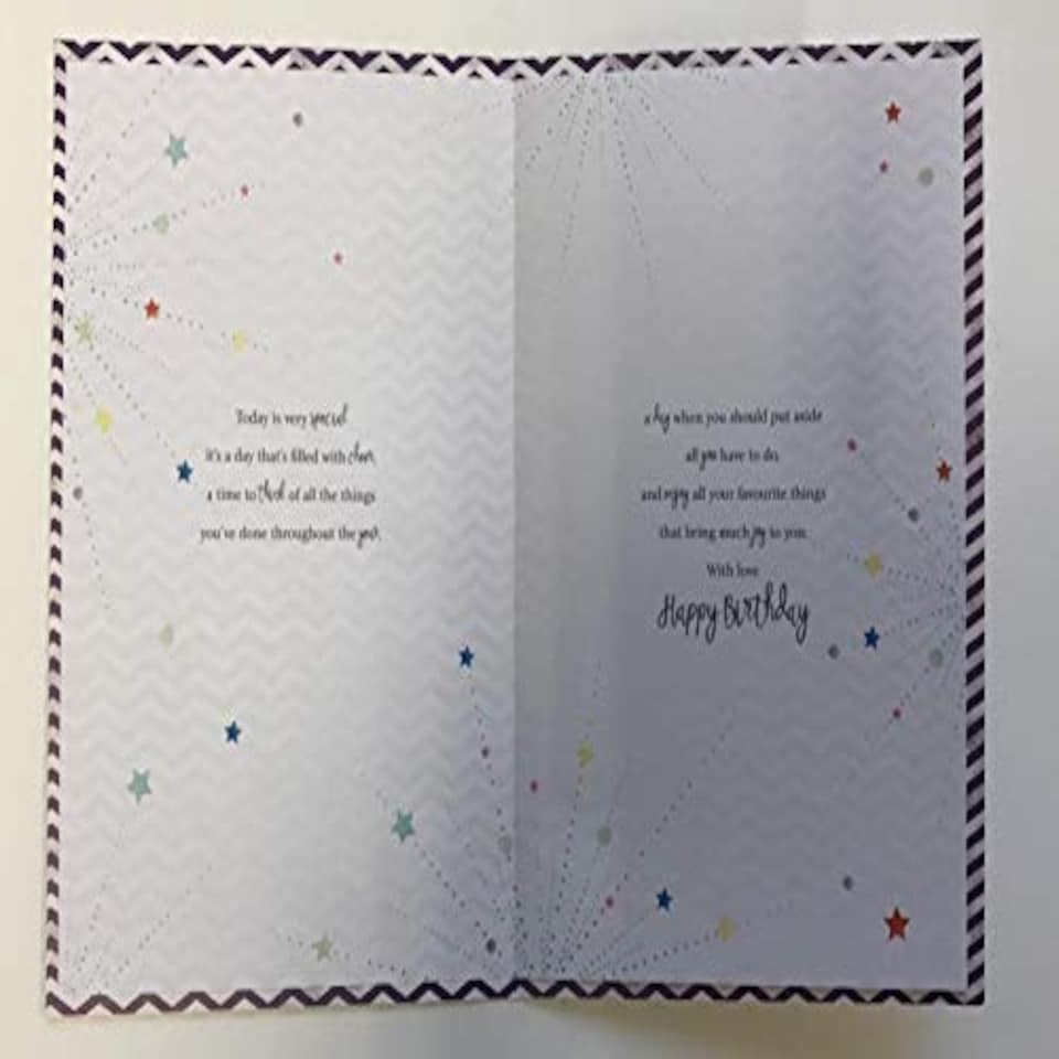 image 1 of 21st Birthday Card 21 Sending You Birthday Wishes