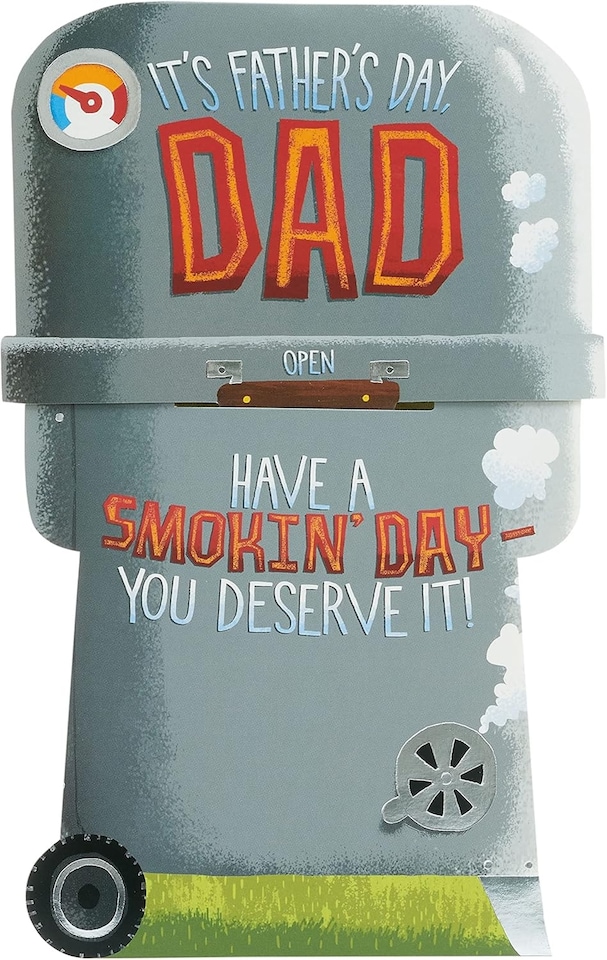 image 1 of Barbeque Design For Dad Father's Day Card
