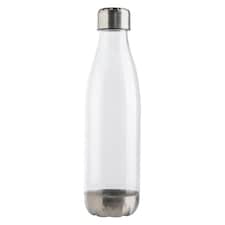XD Collection Stainless Steel 500ml Water Bottle - Transparent - One Size Clear | One Size