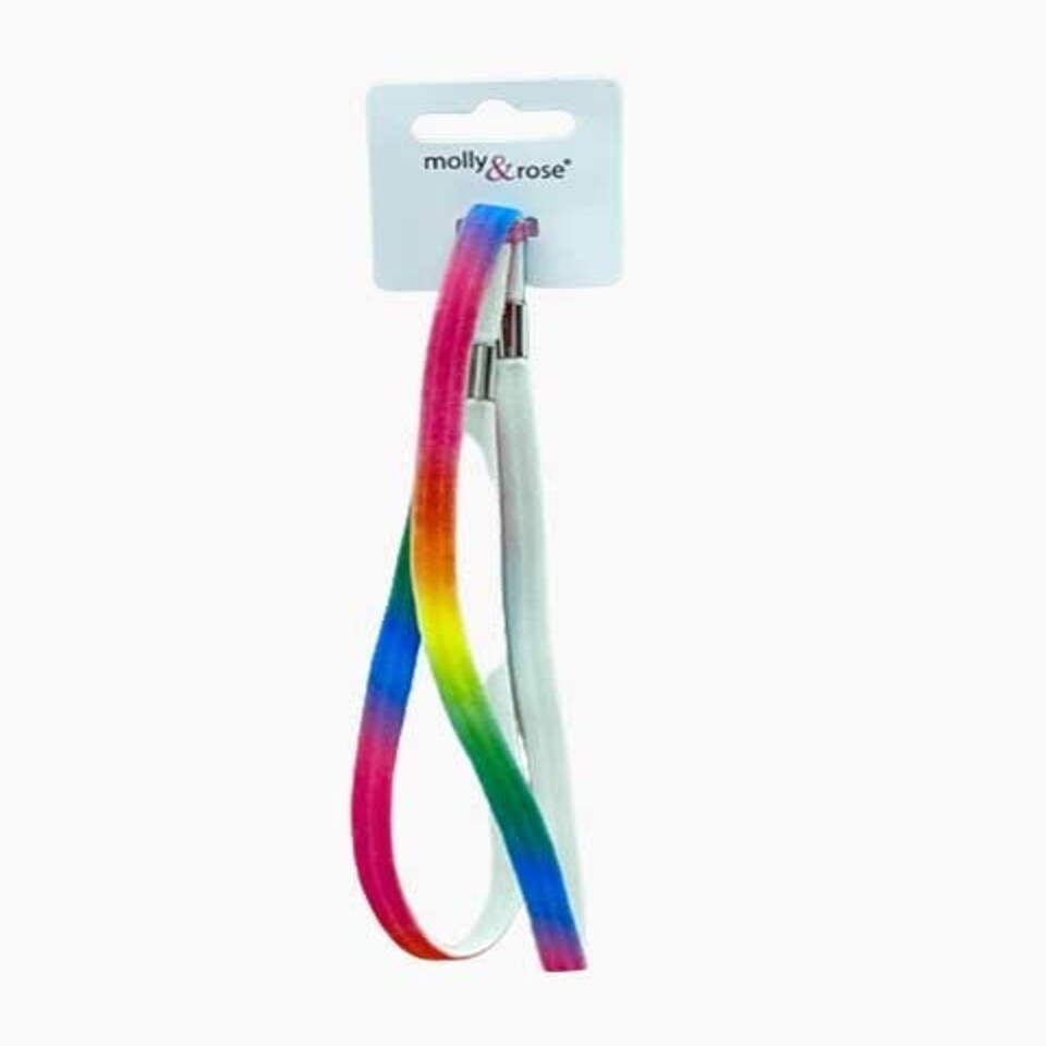 Molly And Rose Elastic Bandeau Rainbow Elastic 8385