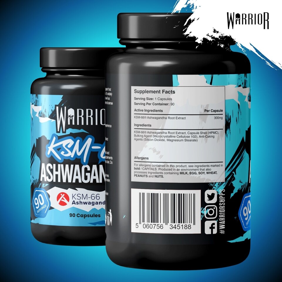image 1 of Warrior Ashwagandha - 90 Capsules