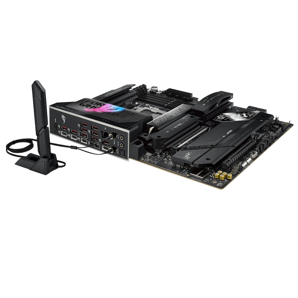 image 1 of ASUS ROG STRIX X870E-E GAMING WIFI, AMD X870E, AM5, ATX, 4 DDR5, HDMI, 2 USB4, Wi-Fi 7, 5G LAN, PD 30W, RGB, 5x M.2 - 90MB1IB0-M0EAY0