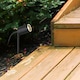 image 7 of Set of 2 Blaze - Black Outdoor Spike Lights Black | Clear