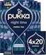 image 1 of Pukka Herbs Organic Herbal Tea, Night Time, 4 Packs, 80 Teabags | Blue | 4