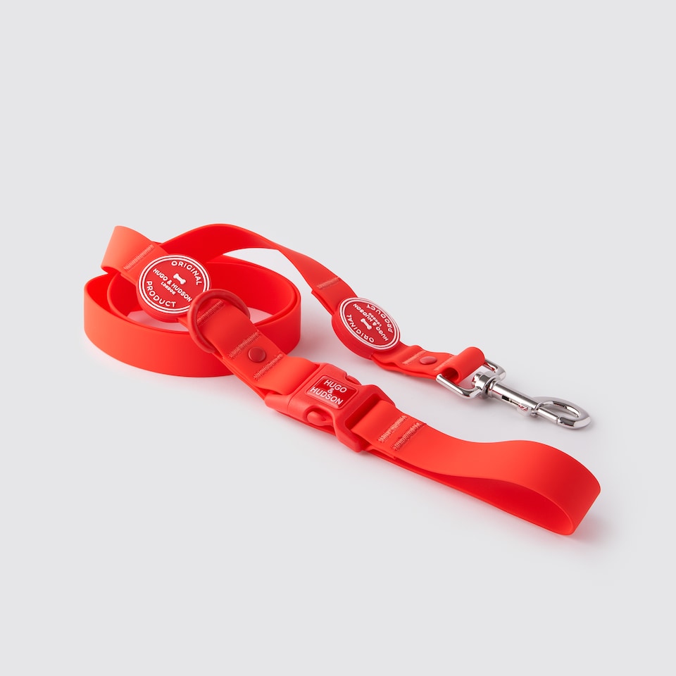 image 1 of Hugo & Hudson Red Waterproof Dog Lead