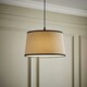 image 1 of ValueLights Aspen Medium Black Trim Tapered Lamp Shade Black