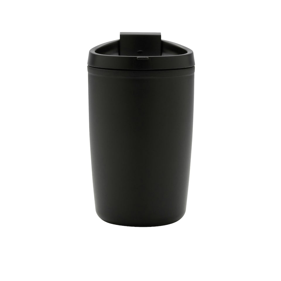 image 1 of XD Collection Flip Top Polypropylene Recycled 300ml Tumbler - Black - One Size