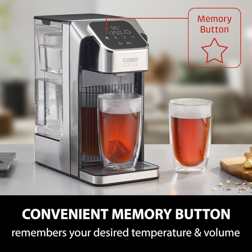 image 1 of Caso Design HW770 Hot Water Dispenser, 2.7L, Instant Boiling Water with Memory Function