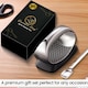 image 3 of Gourmet Easy Professional Garlic Rocker - Silver