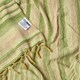 image 7 of Homescapes Bed Sofa Throw Cotton Chenille Tie Dye Green - 150 x 200 cm Green