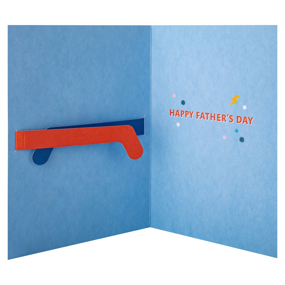 image 1 of Hallmark Father's Day Card For Dad - With Fun Paper Glasses