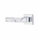 image 3 of Golden Grace Modern Nova Premium Design Bathroom Door Handles on Square Rose in Polished Chrome Finish Chrome