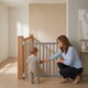 image 7 of Safetots Top of The Stairs Screw Fitted Stair Gate, Grey Wooden, 63.5cm - 105.5cm, Wood Baby Gate, Stylish Safety Gate | Grey | 1