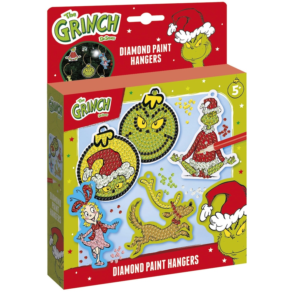 image 1 of Totum The Grinch Paint Hangers