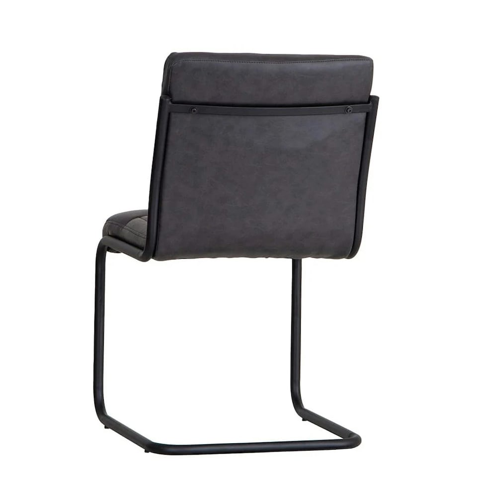 image 1 of Jusleen Grey Dining Chair - Set of 2