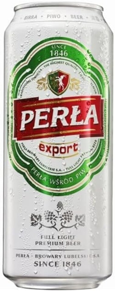 image 1 of Perla Export Polish Lager 5.2% 24 x 500ml