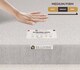 image 2 of Ortho Support Medium-Firm Spring Aurora Mattress | Grey