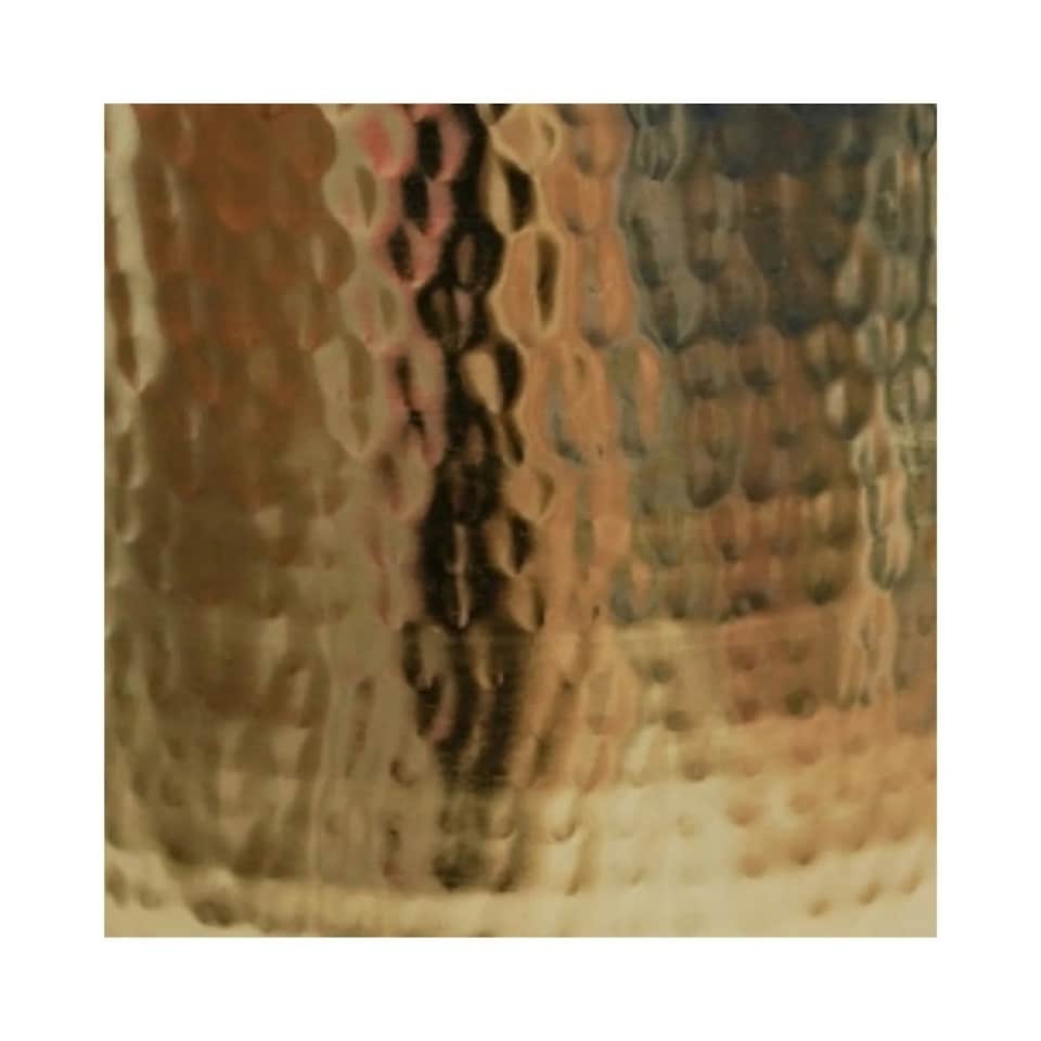 image 1 of Felix Hammered Planter (Set of 3) - Metal - Gold