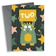 image 1 of Cute Monster 2nd Birthday Card
