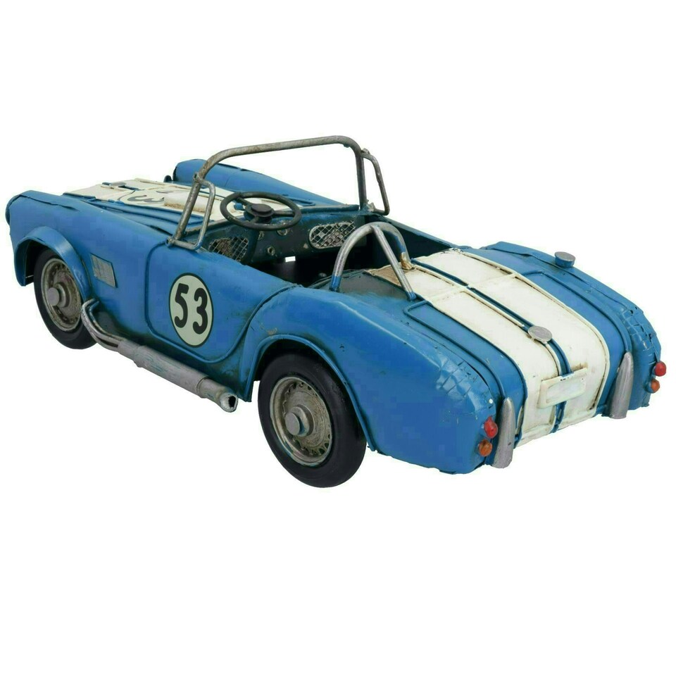 image 1 of Quality Historical Metal Vintage Sports Car Metal Model Replica Ornament Gift