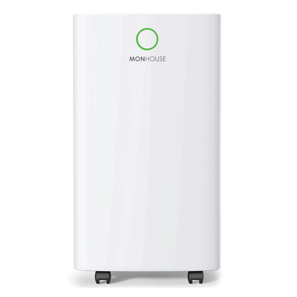image 1 of MONHOUSE 20L/Day Digital Dehumidifier - Large 4L Tank - Sleep Mode, 24 HR Timer For Office, Home, Bedroom & Kitchen - Portable Electric Mould, Damp, Remover
